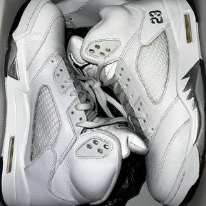 Air Jordan 5 Retro Metallic White (2015)